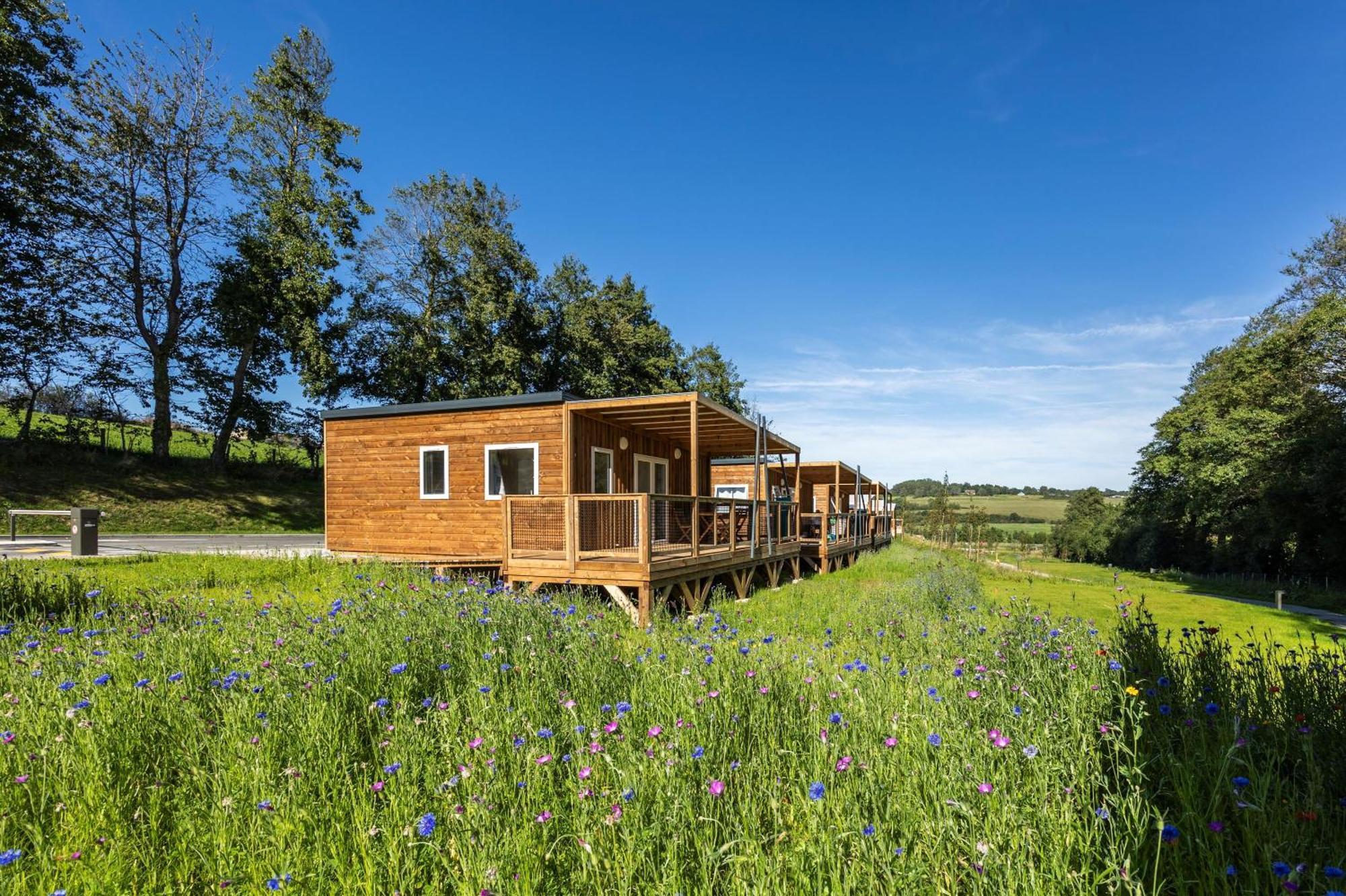 Camping Domaine Saane Et Mer Кибервиль Экстерьер фото