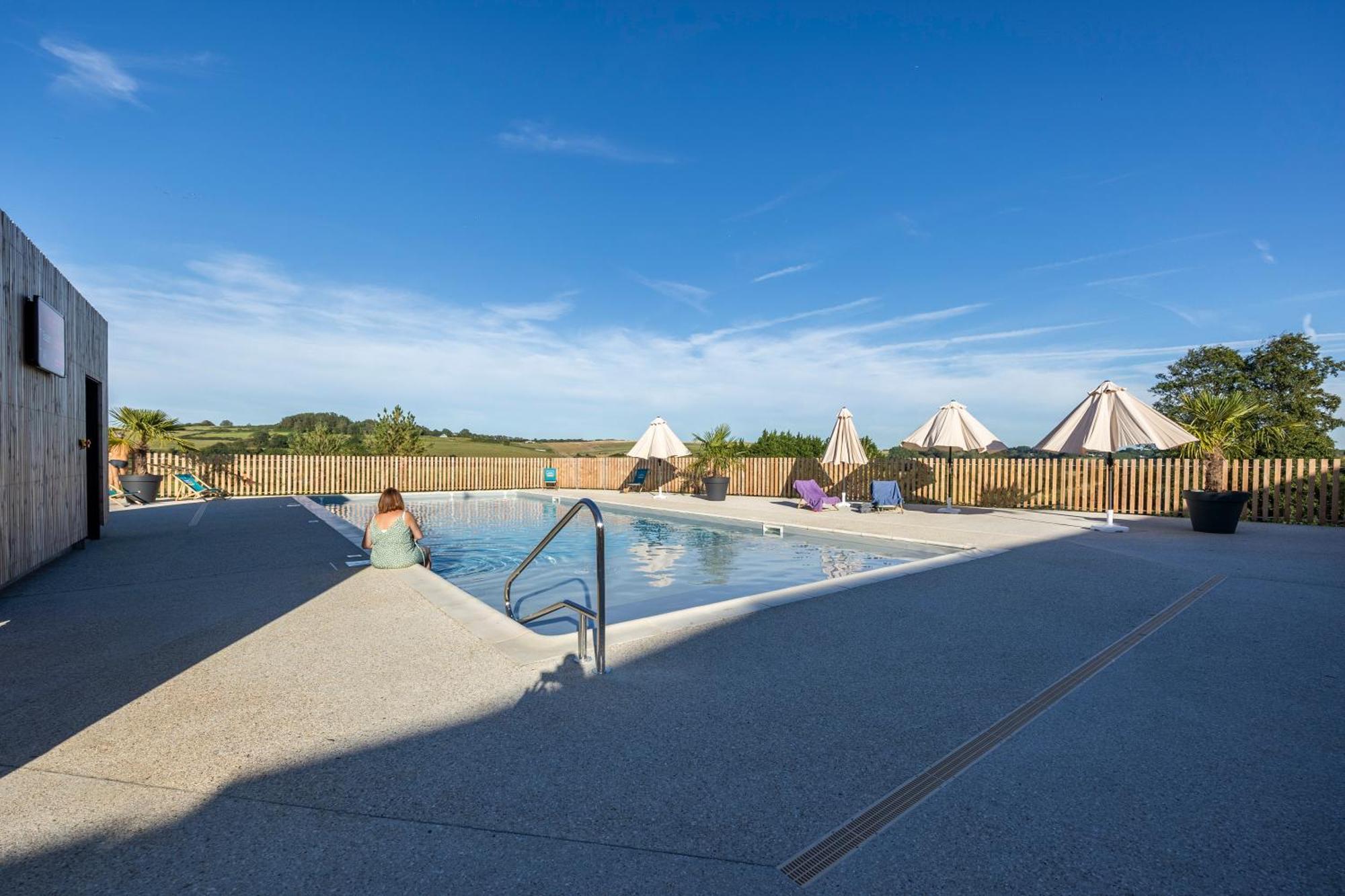 Camping Domaine Saane Et Mer Кибервиль Экстерьер фото